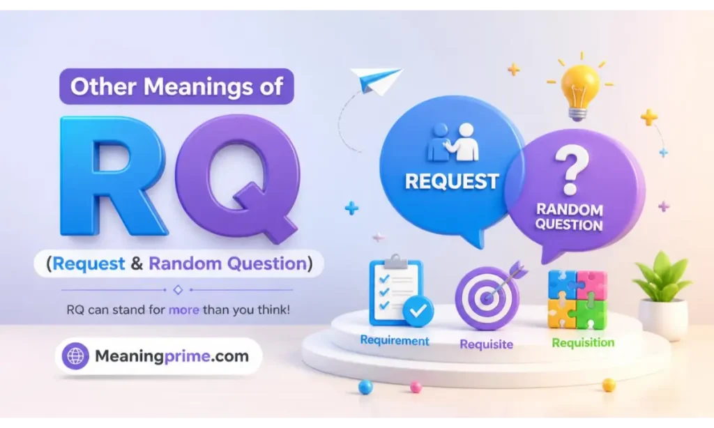 Other Meanings of RQ