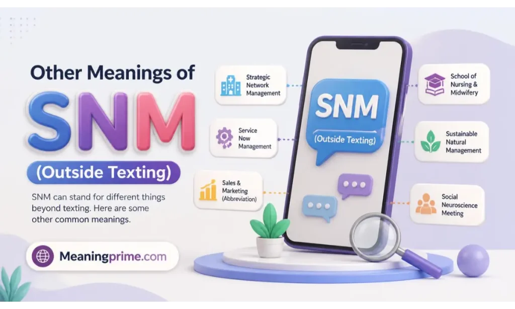 Other Meanings of SNM