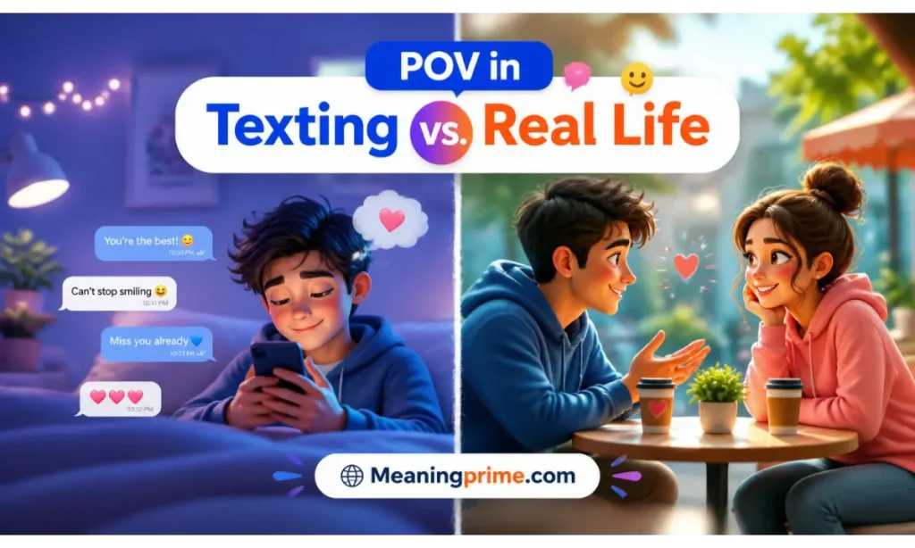 POV in Texting vs. Real Life