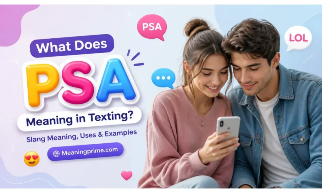 PSA Meaning