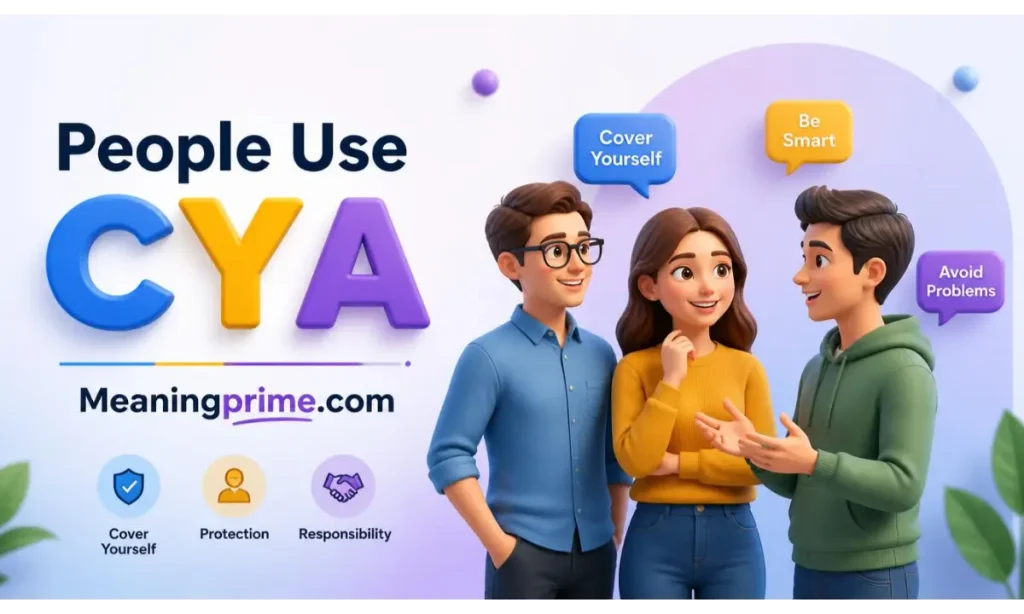 People Use CYA