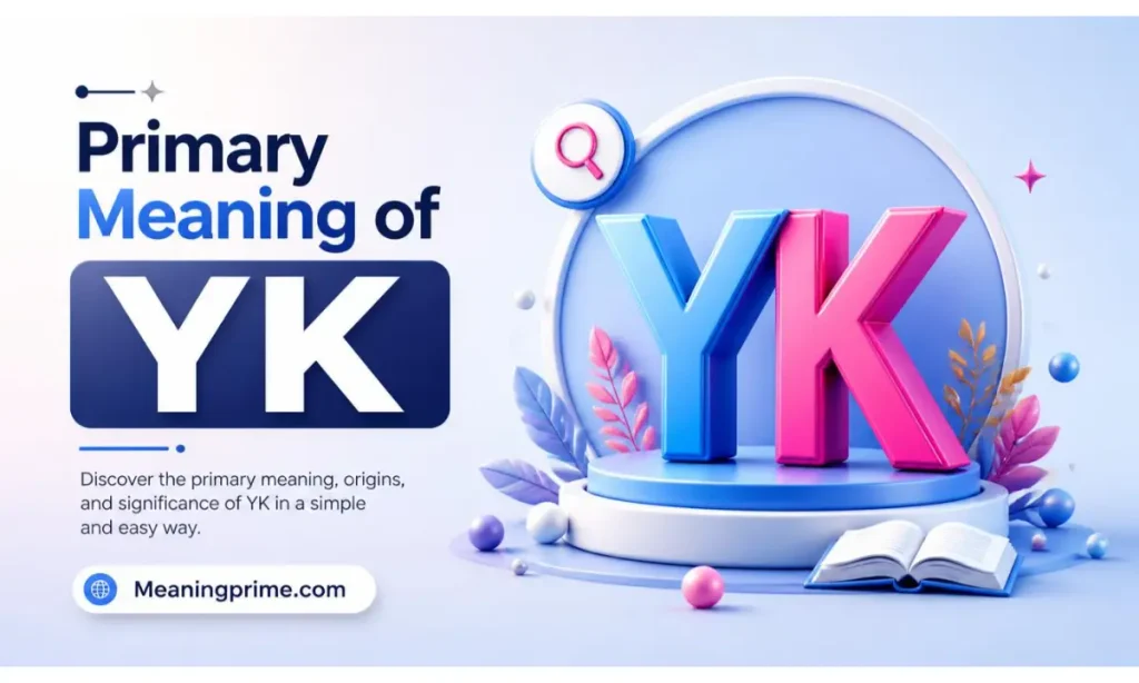 Primary Meaning of YK