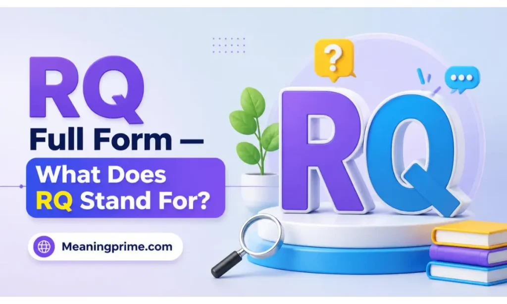 RQ Stand For