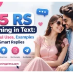 RS Meaning in Text