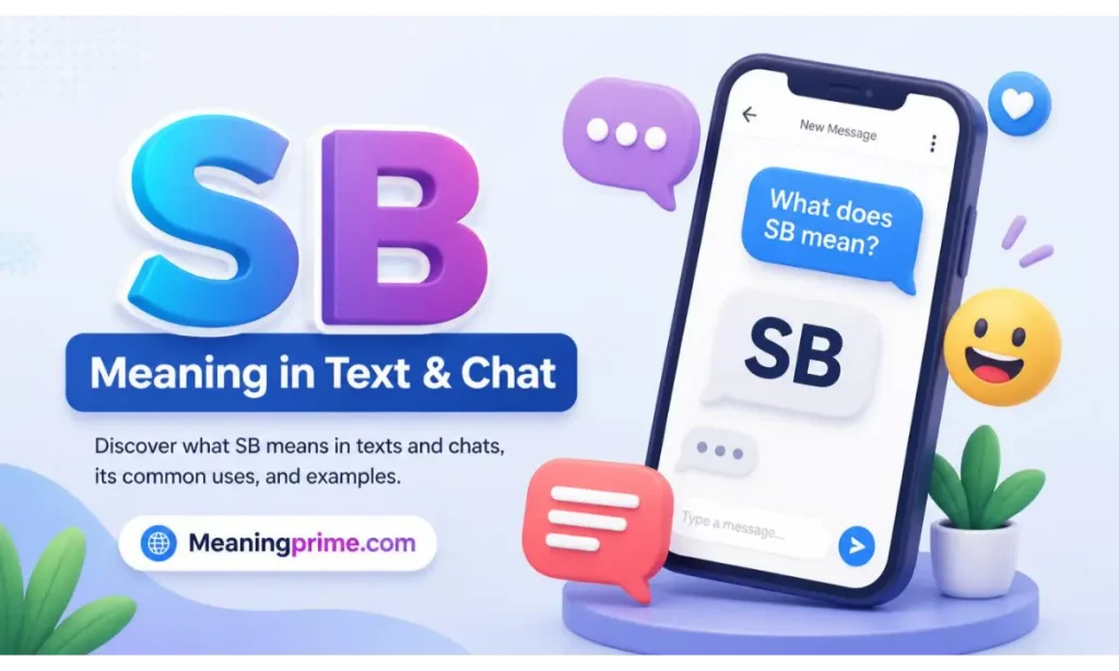 SB Meaning in Text & Chat