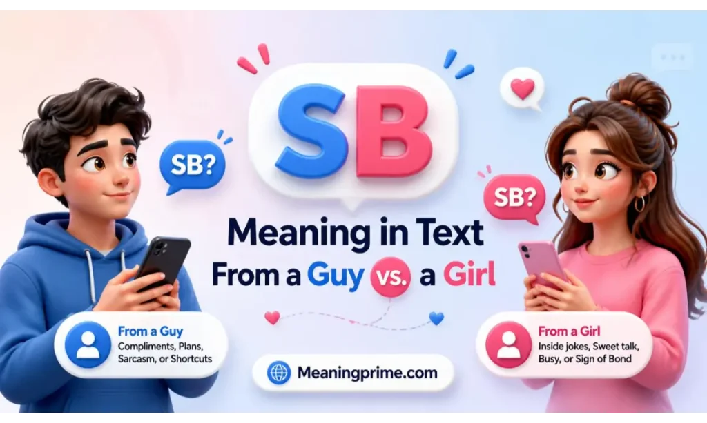 SB Meaning in Text From a Guy vs. a Girl