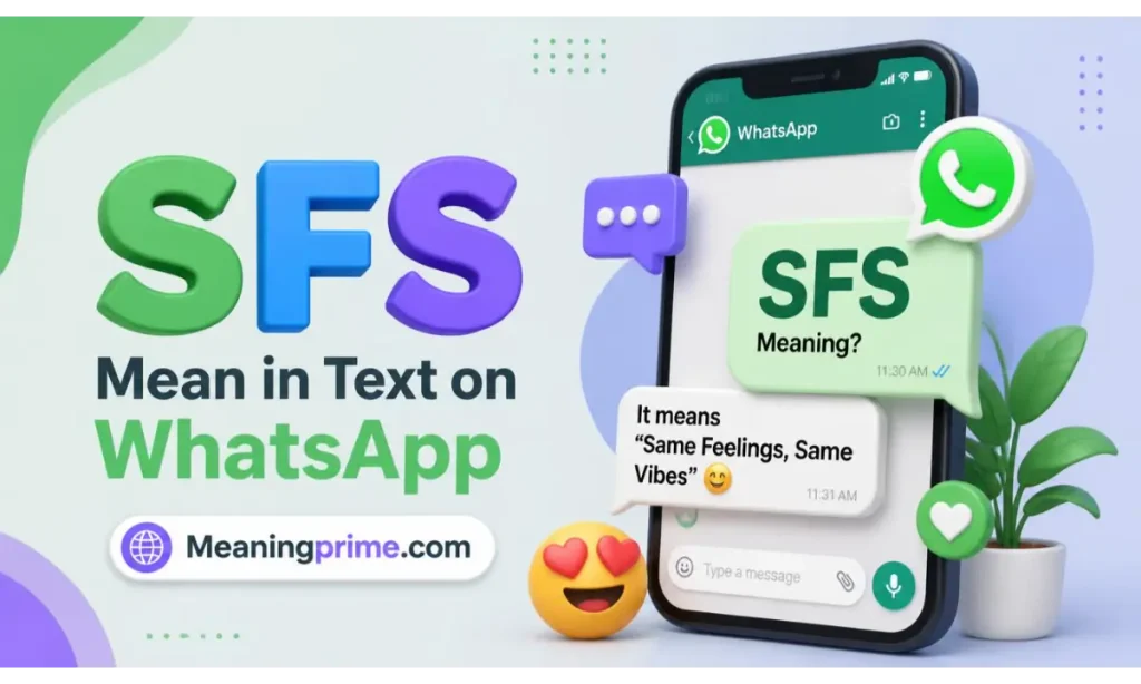SFS Mean in Text on WhatsApp