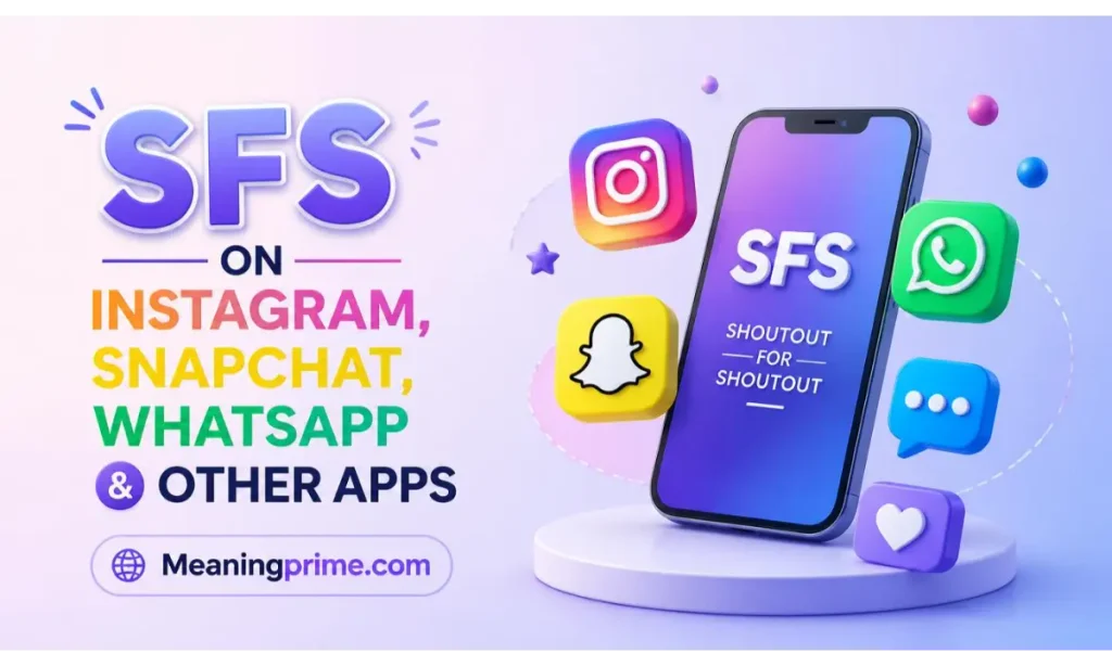 SFS on Instagram, Snapchat, WhatsApp & Other Apps