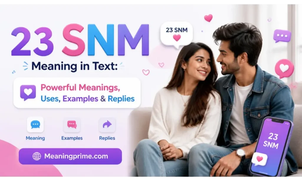 SNM Meaning in Text