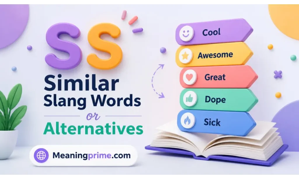 SS Similar Slang Words