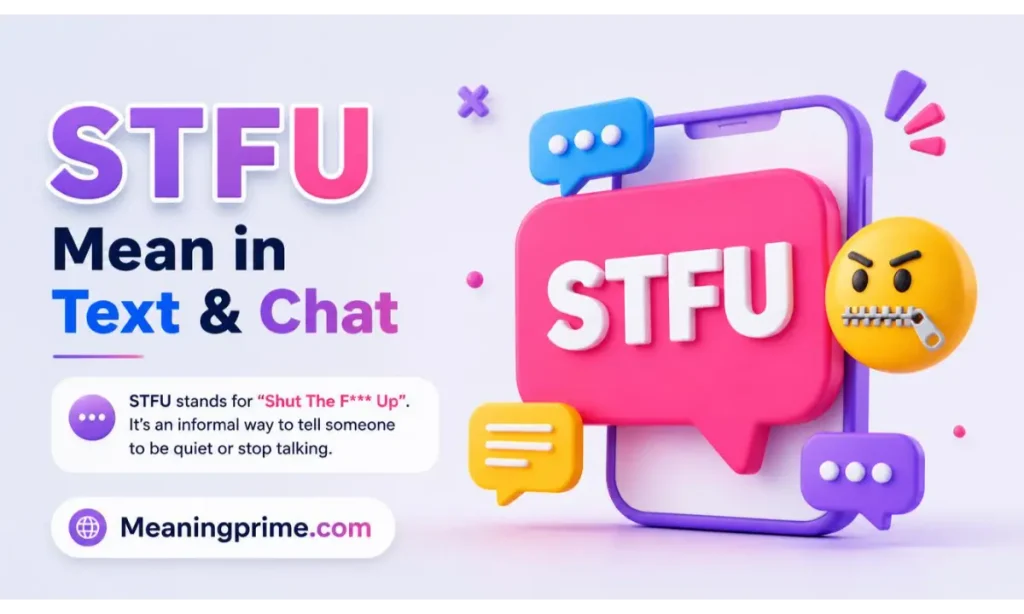 STFU Mean in Text & Chat