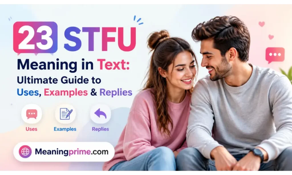 STFU Meaning in Text