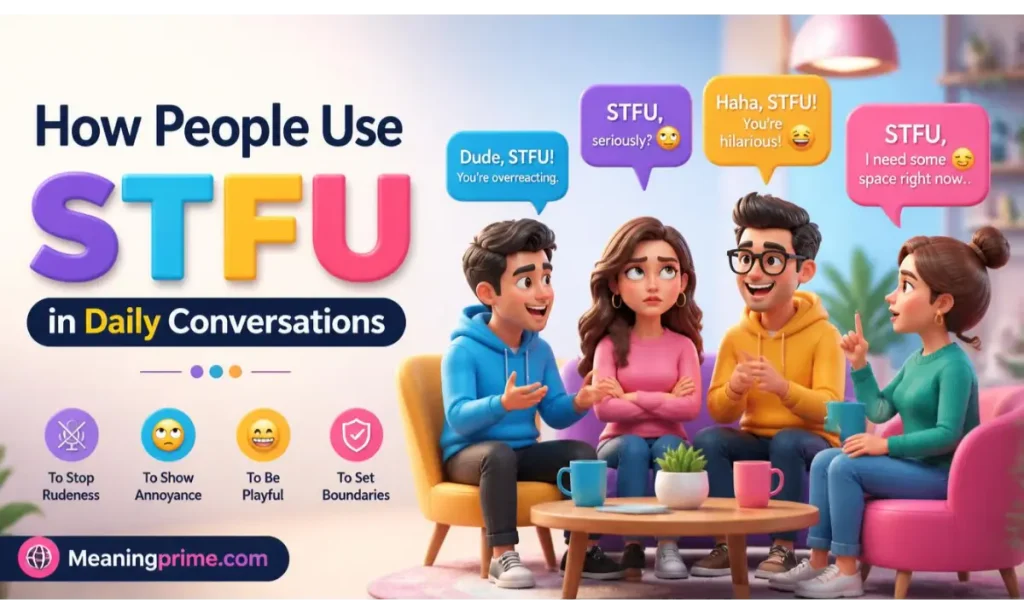 STFU in Daily Conversations