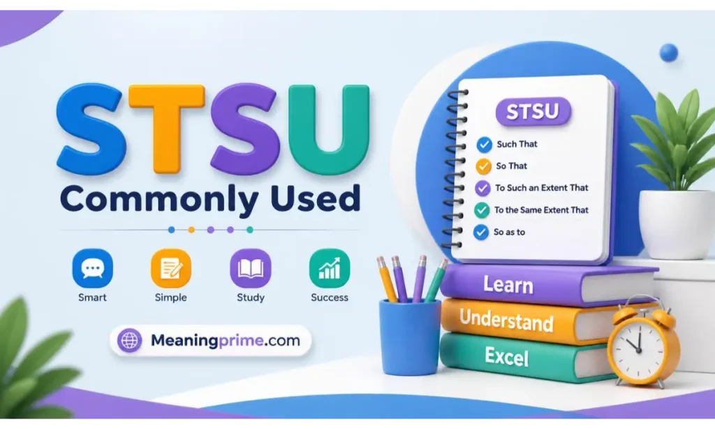 STSU Commonly Used