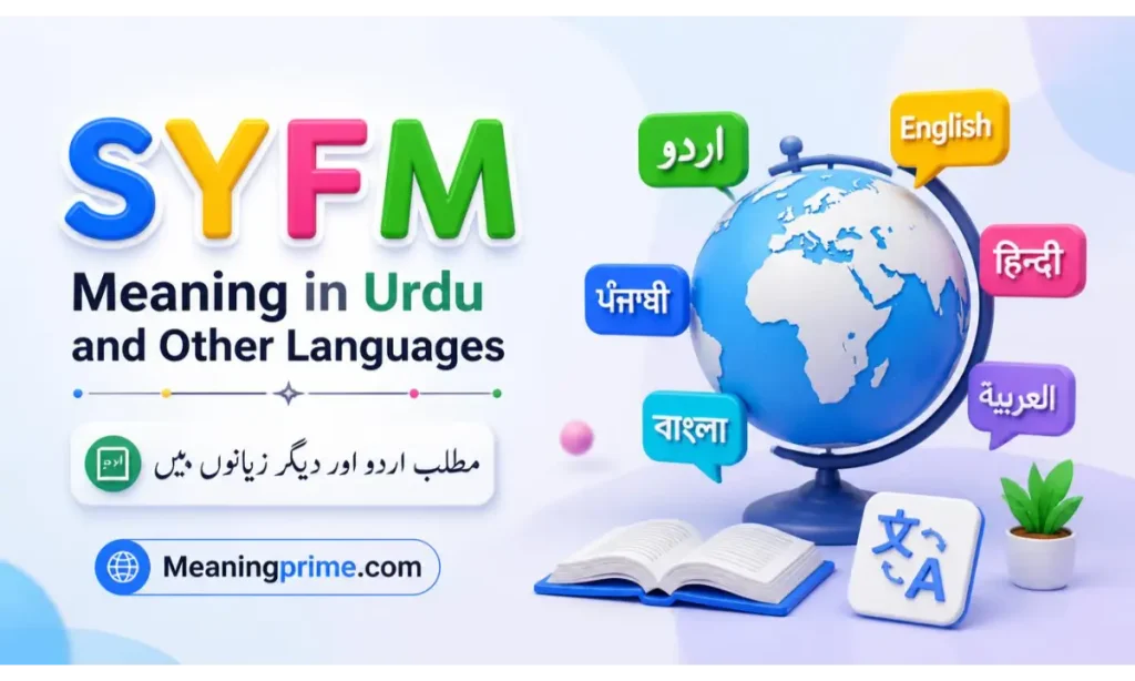 SYFM Meaning in Urdu and Other Languages