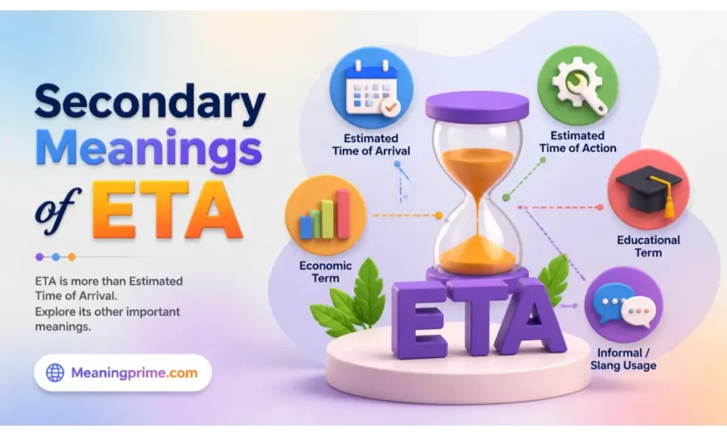 Secondary Meanings of ETA