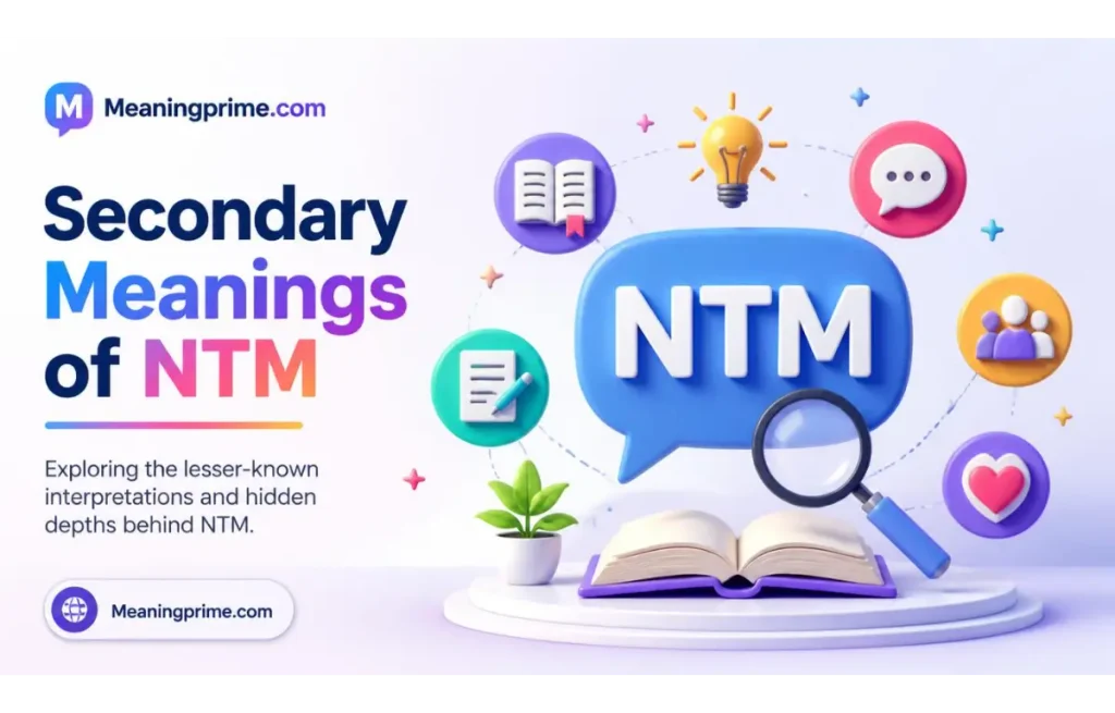 Secondary Meanings of NTM