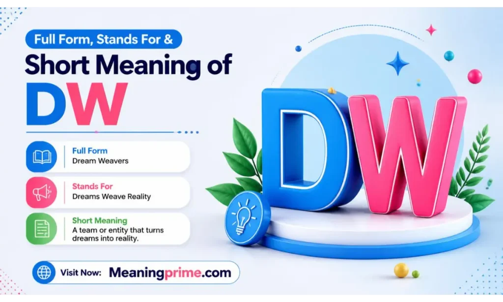 Short Meaning of DW