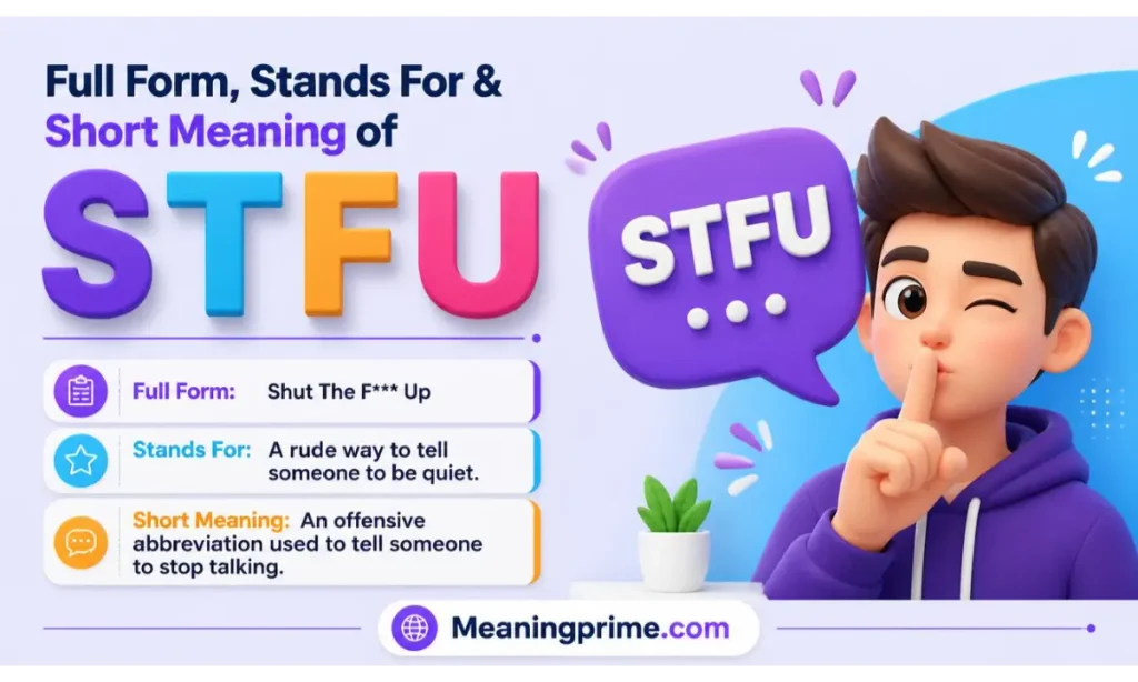 Short Meaning of STFU
