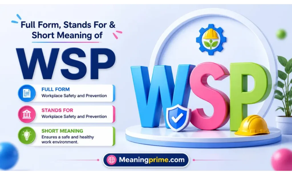 Short Meaning of WSP