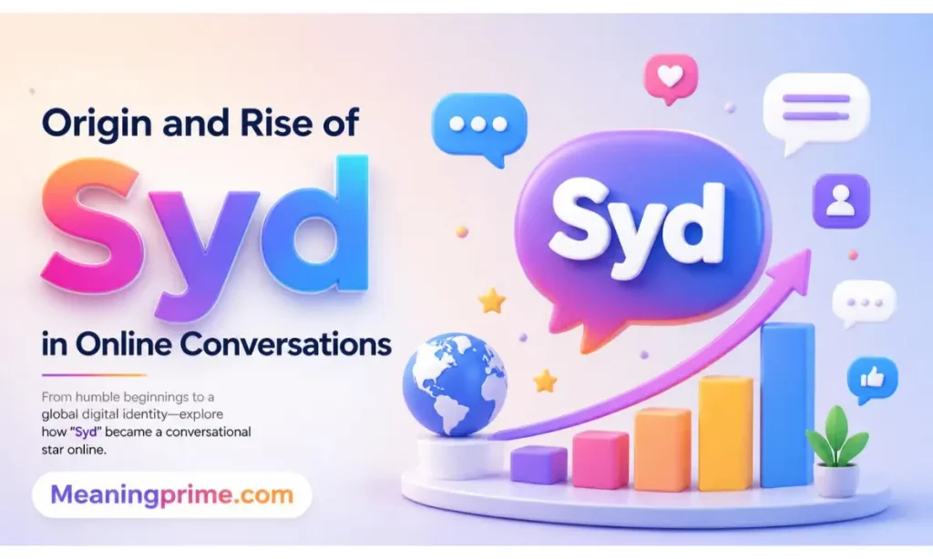 Syd in Online Conversations
