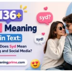 Syd meaning in text