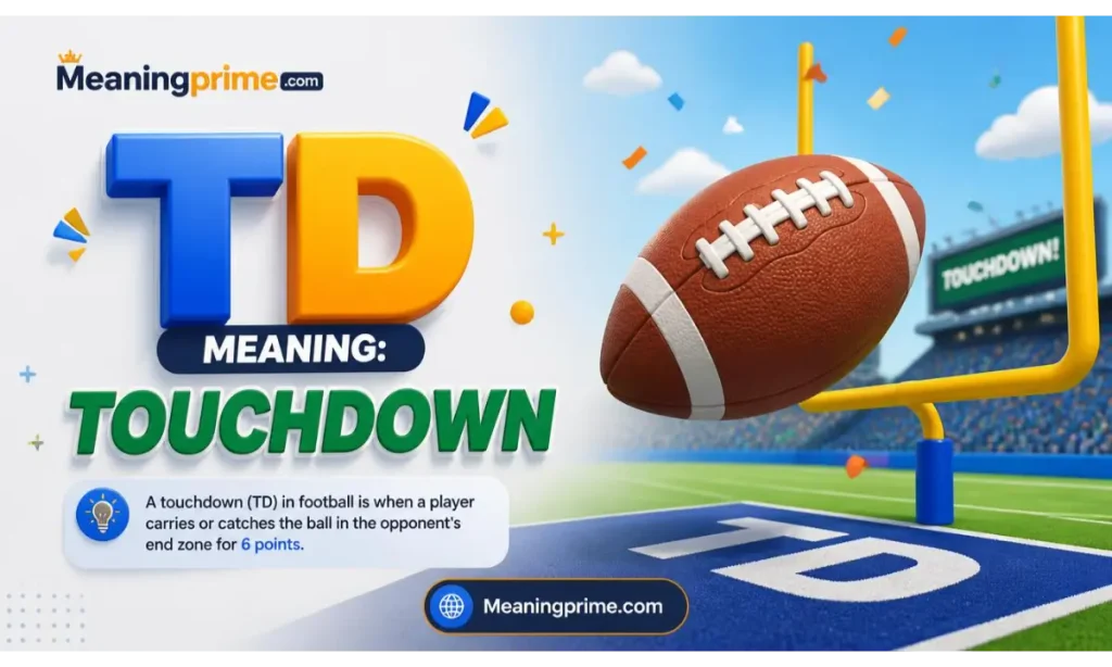 TD Meaning Touchdown