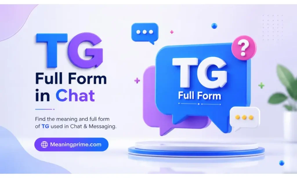TG Full Form in Chat