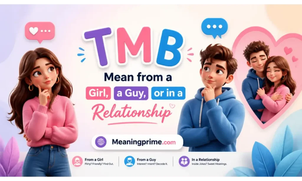 TMB Mean from a Girl, a Guy, or in a Relationship