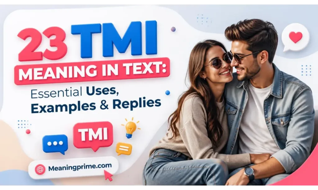 TMI Meaning in Text