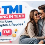 TMI Meaning in Text