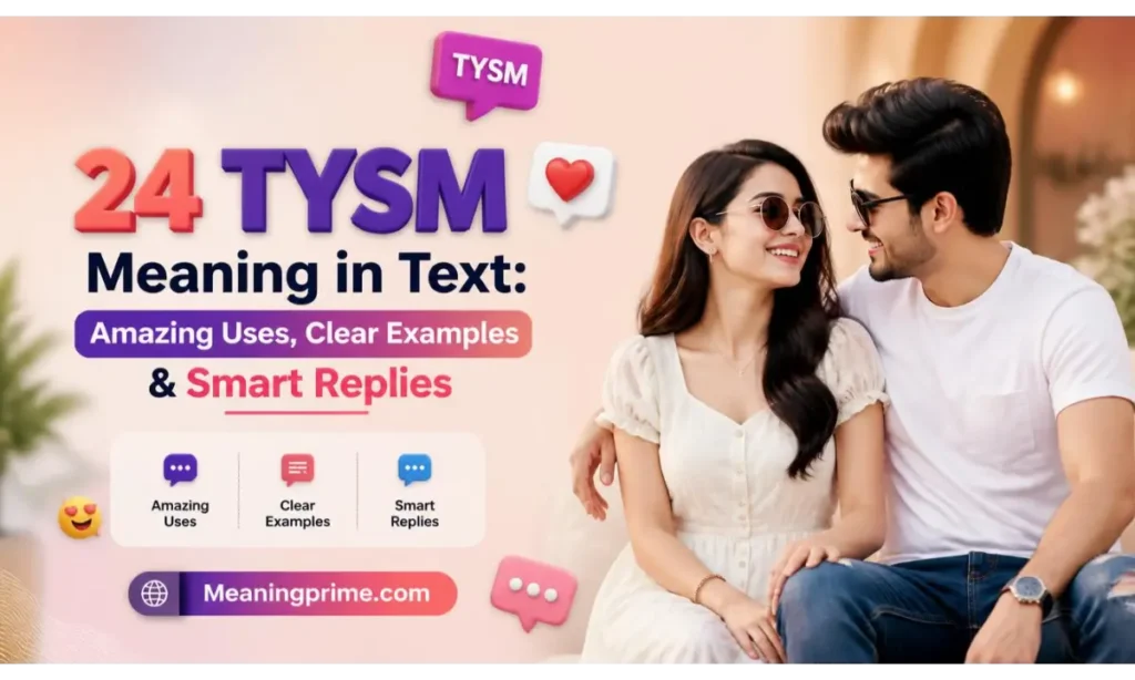 TYSM Meaning in Text