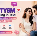 TYSM Meaning in Text