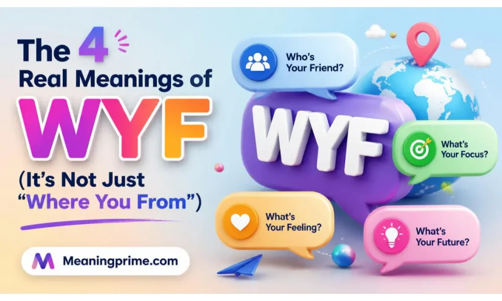 The 4 Real Meanings of WYF
