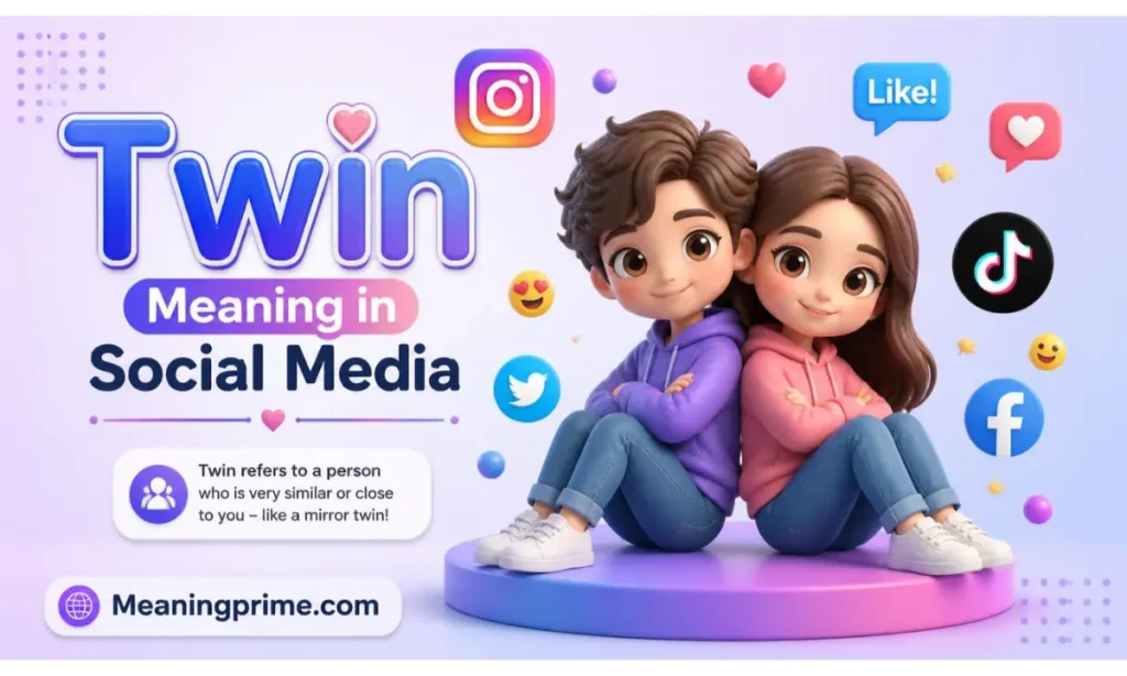 Twin Meaning in Social Media
