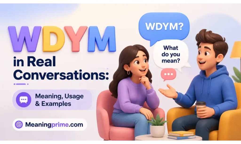 WDYM in Real Conversations