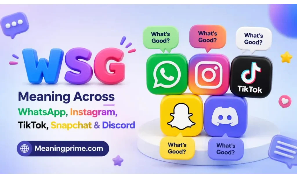 WSG Meaning Across WhatsApp, Instagram, TikTok, Snapchat & Discord