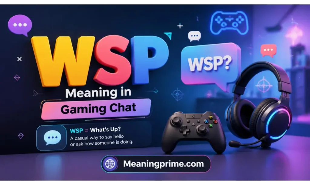 WSP Meaning in Gaming Chat