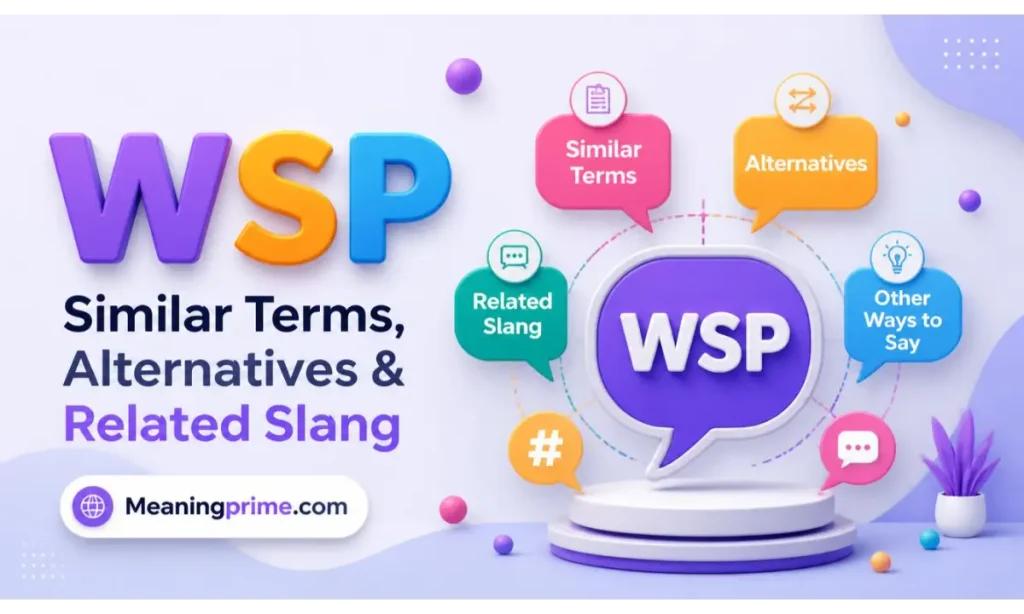WSP Similar Terms
