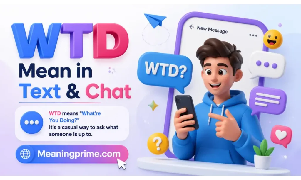 WTD Mean in Text & Chat