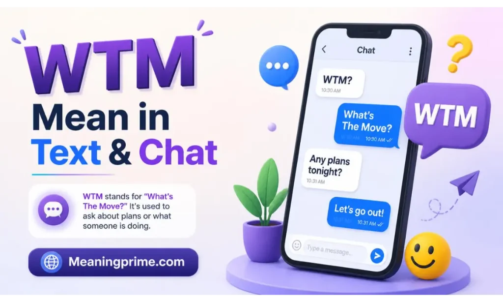 WTM Mean in Text & Chat