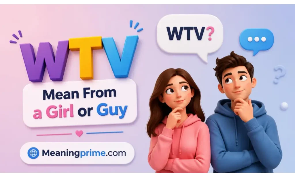 WTV Mean From a Girl or Guy
