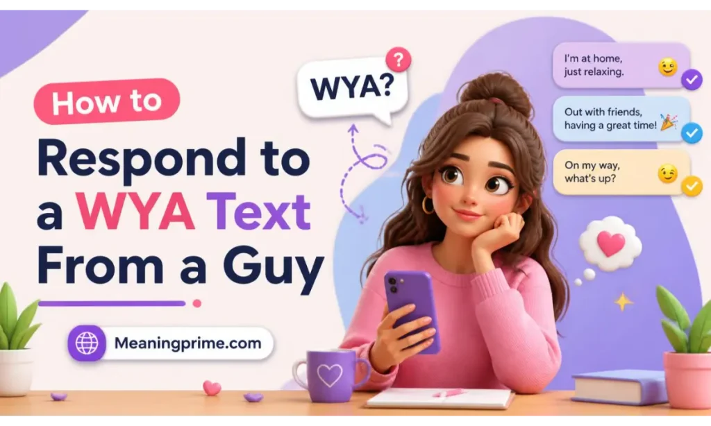 WYA Text From a Guy