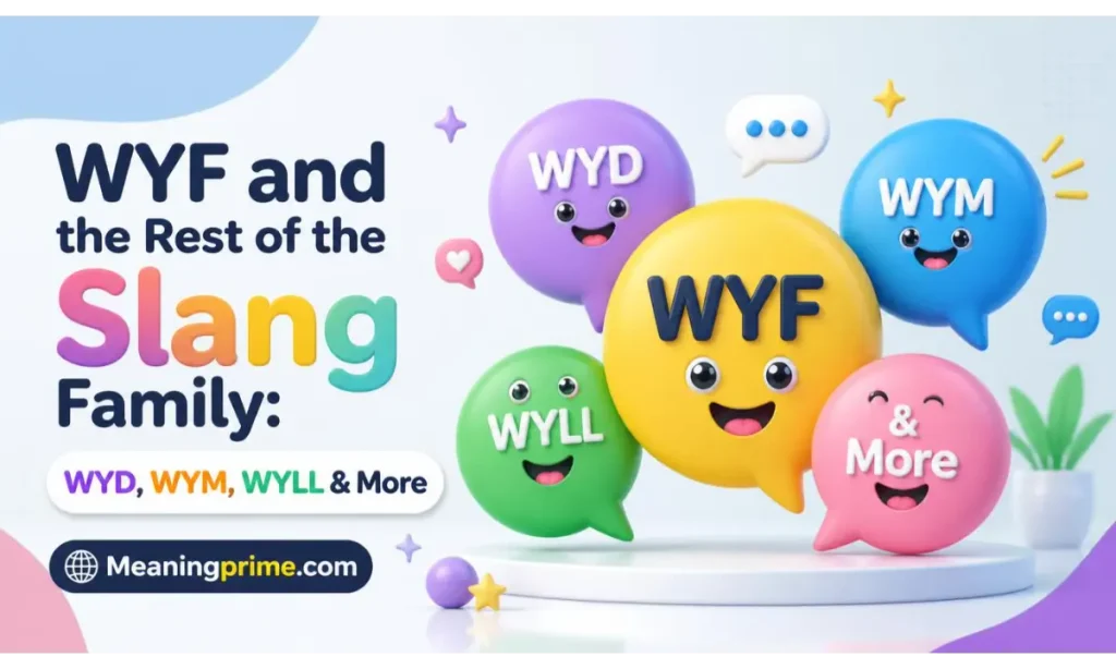 WYF and the Rest of the Slang Family