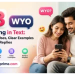 WYO Meaning in Text