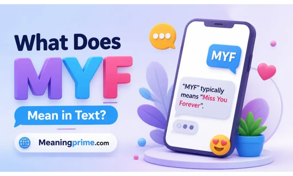 What Does MYF Mean in Text