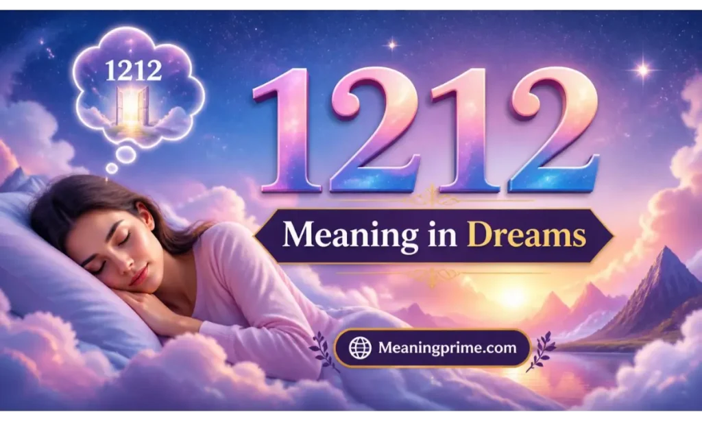 1212 Meaning in Dreams