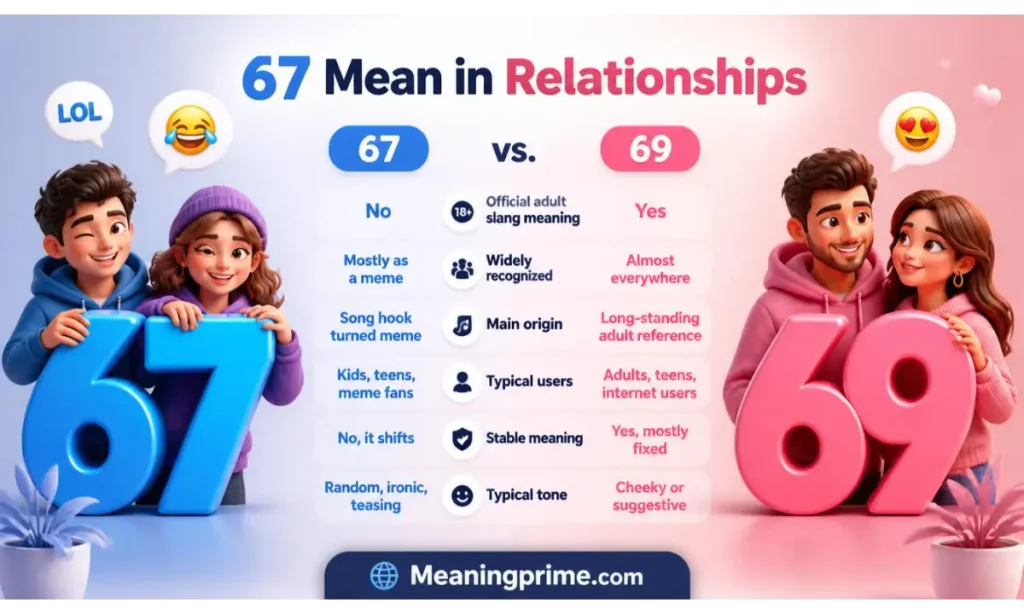 67 Mean in Relationships