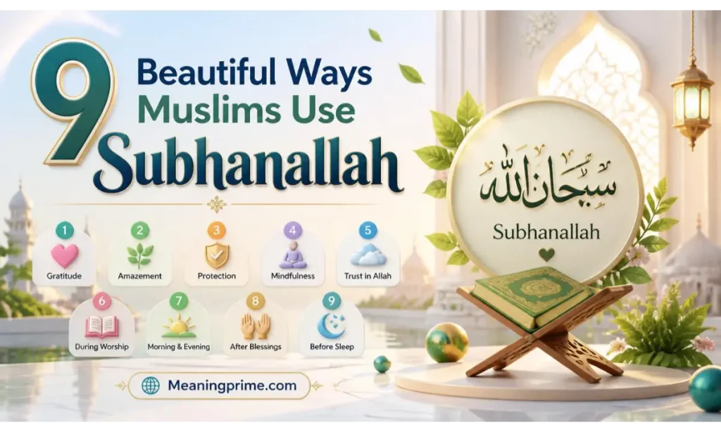 9 Beautiful Ways Muslims Use Subhanallah