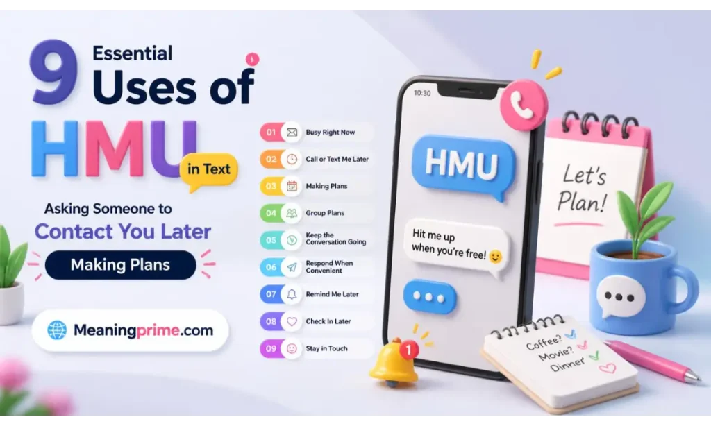 9 Essential Uses of HMU in Text